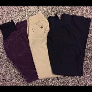 Maternity boot cut pants